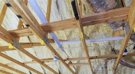 Spray Foam Insulation Around Pipes