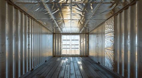 Spray Insulation Shipping Container