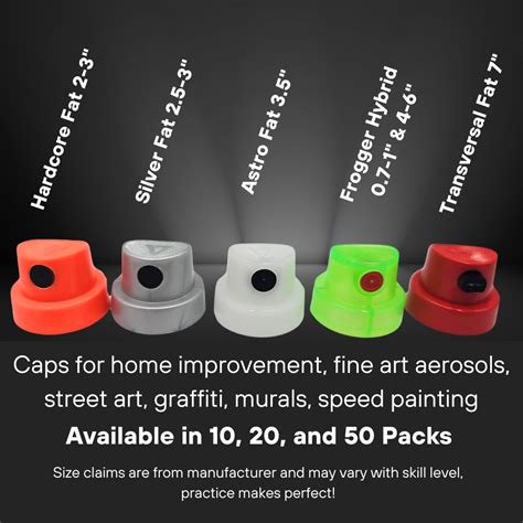 Spray Paint Cap Names