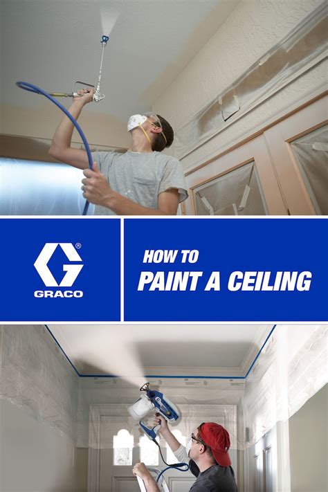 Spray Paint Ceiling Graco