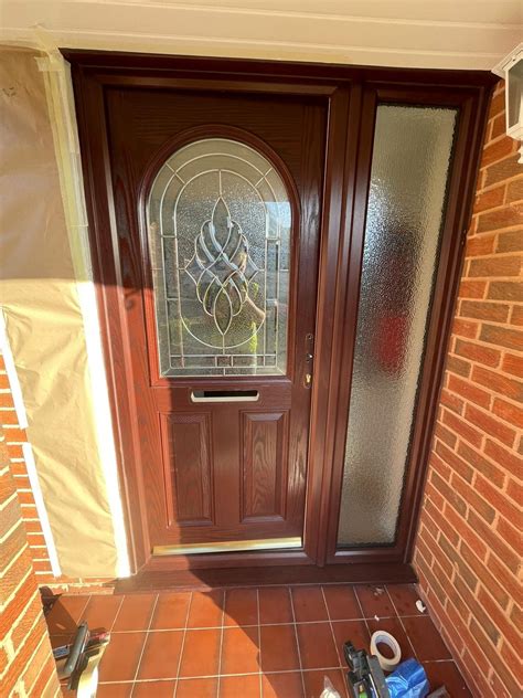 Spray Paint Composite Door
