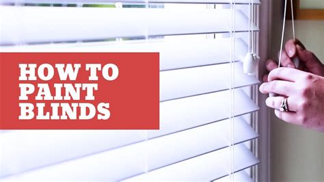 Spray Paint For Window Blinds