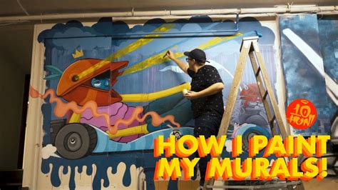 Spray Paint Mural Tutorial