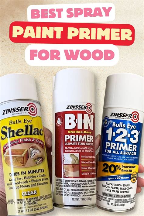 Spray Paint Primer Timber