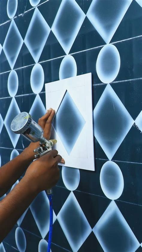Spray Paint Wall Design