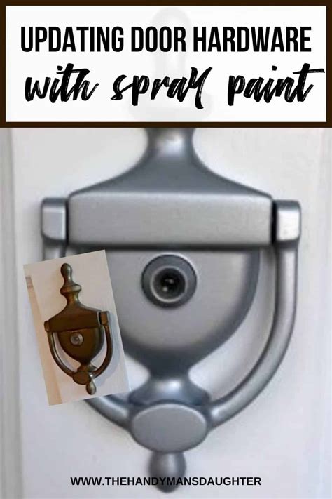 Spray Paint Window Handles