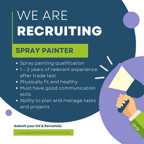 Spray Painter Vacancy