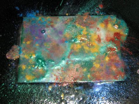 Spray Starch Art Projects