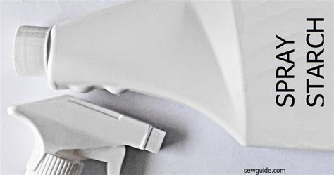 Spray Starch On Polyester