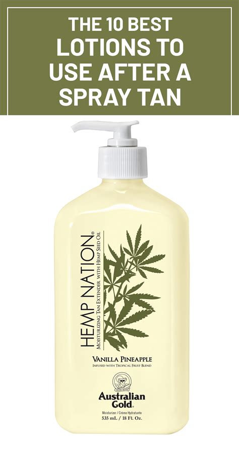 Spray Tan Lotion