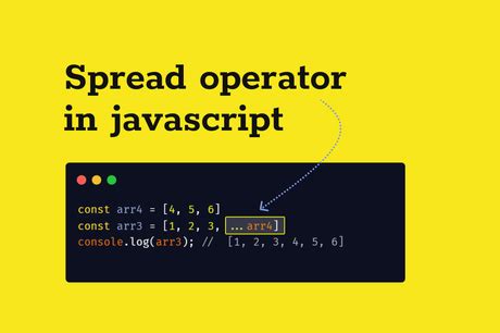 Spread Operator Example In Javascript