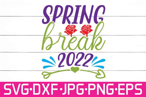Spring Break 2022 Svg Spring Break SVG Spring Break Shirts Etsy UK