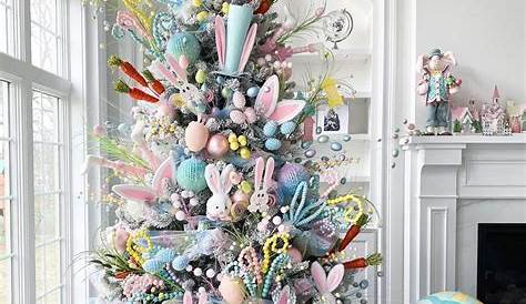 Spring Decorated Tree