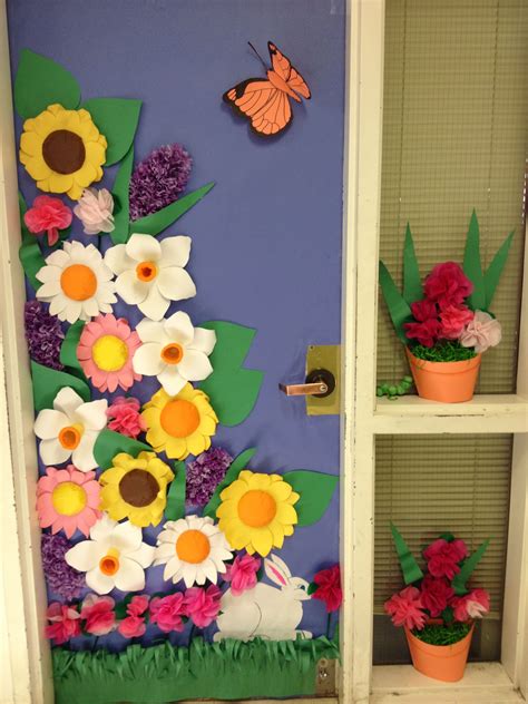 Spring Door contest winner! Spring door decoration, Door decorations
