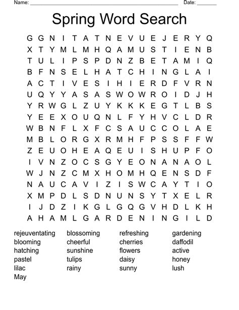 th?q=spring%20is%20here%20word%20search%20answer%20key - Spring Is Here Word Search Answer Key: A Fun And Relaxing Activity For All Ages