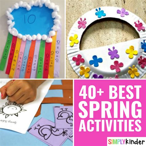 Spring Activities For Kindergarten Class