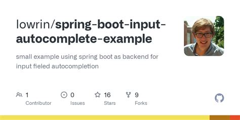 Spring Boot Autocomplete Example