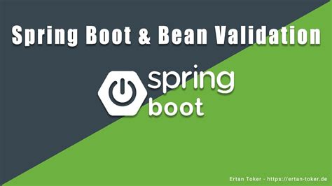 spring boot bean validation example