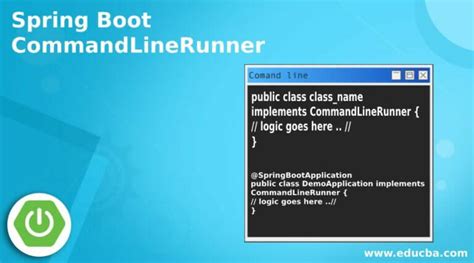 Spring Boot Command Line Runner Example