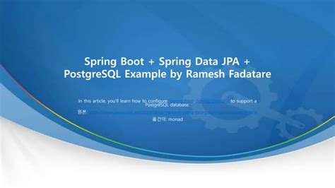 spring boot crud example with jpa postgresql