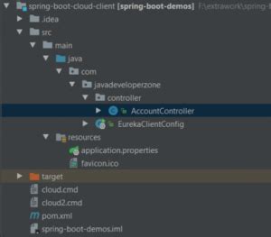 spring boot eureka client example