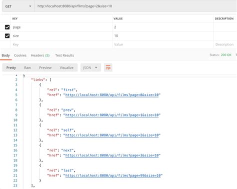 spring boot hateoas pagination example