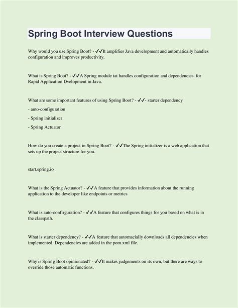 spring boot interview questions pdf