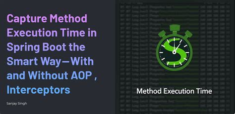 Spring Boot Measure Method Execution Time