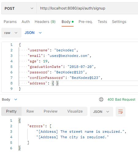 Spring Boot Request Body Date