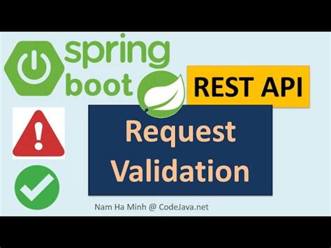 spring boot rest api request header validation