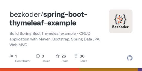 spring boot thymeleaf crud example github