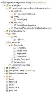 spring boot thymeleaf pagination and sorting example