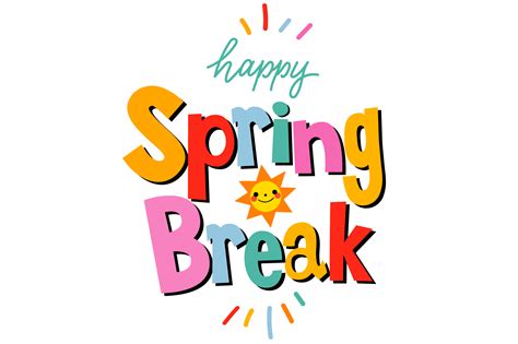 spring break clipart for teachers
