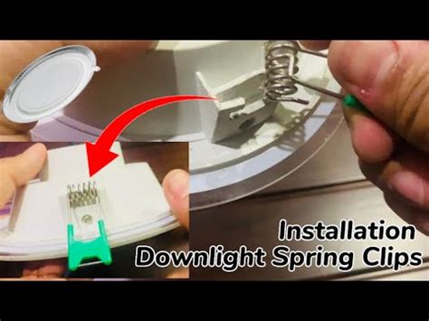 Spring Clip Light Fitting