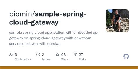 spring cloud gateway sample github