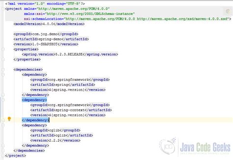 spring code example