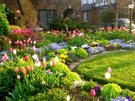 16 Stunning Spring Garden Ideas for Front Yard and Backyard Landscaping
