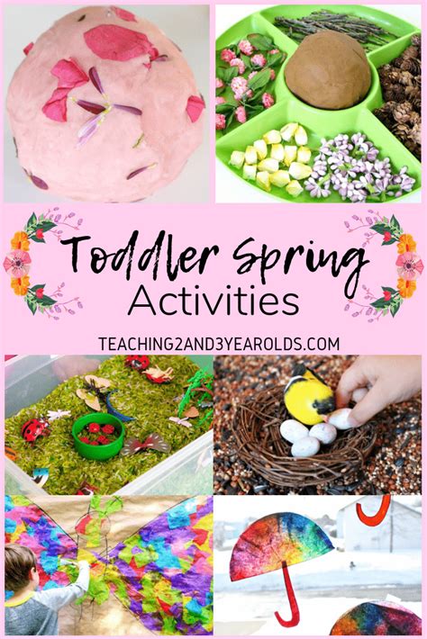 spring infant activities