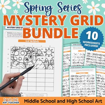 Spring Math Art Worksheets Middle School