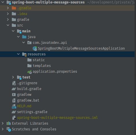spring messages properties example