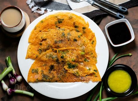 Spring Onion Dosa