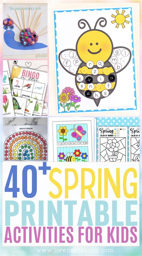 Spring Printable Activities Spring Is