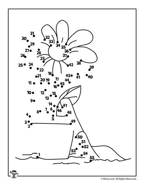 Spring Printable Dod To Dots