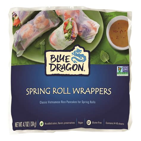 Spring Roll Wrappers, 8" Square 500 Sheets, 12 oz (Pack of 20) Buy