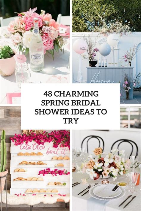 Spring Theme Bridal Shower