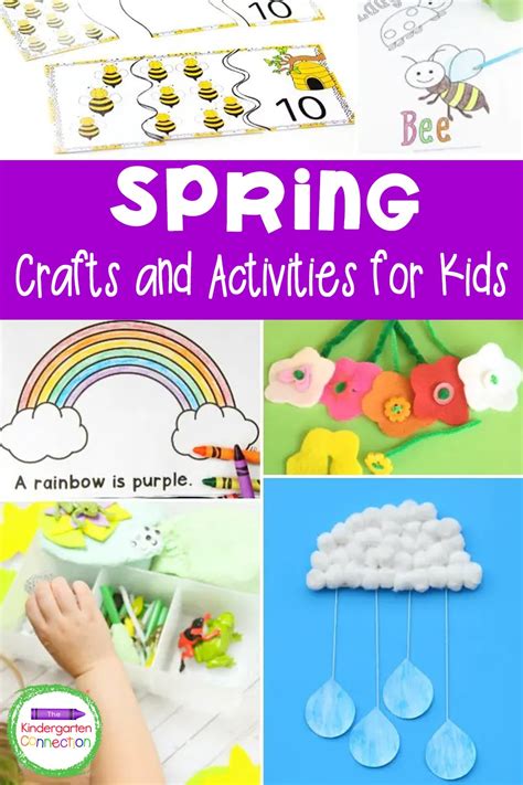 Spring Time Kindergarten Activities