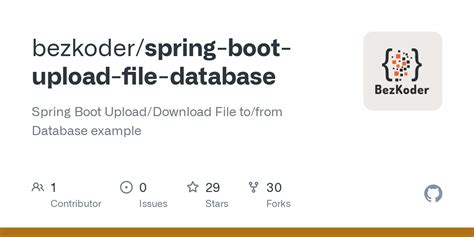 Spring Upload File To Database