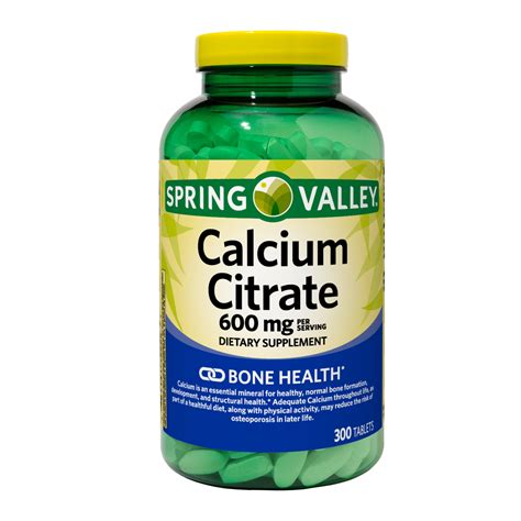 Spring Valley Calcium Benefits