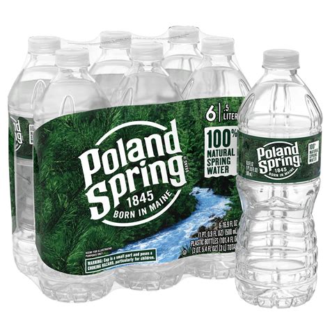 spring water bottle brands