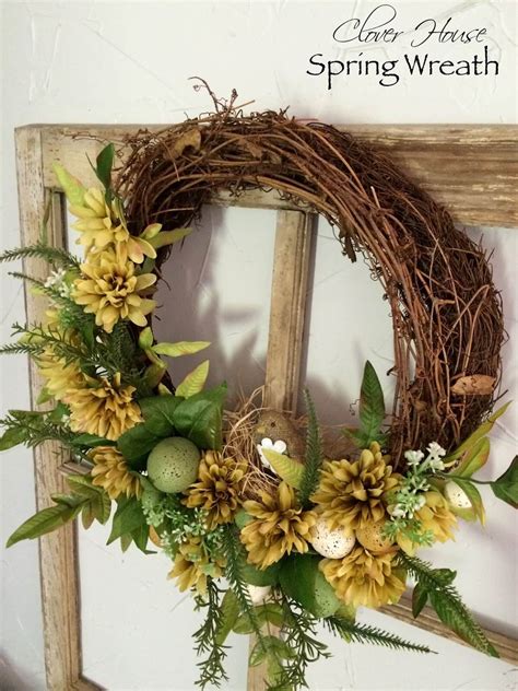 spring wreath ideas for fall